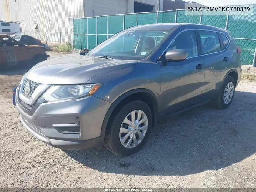 2019 NISSAN ROGUE VIN 5N1AT2MV3KC780389 — фото 2