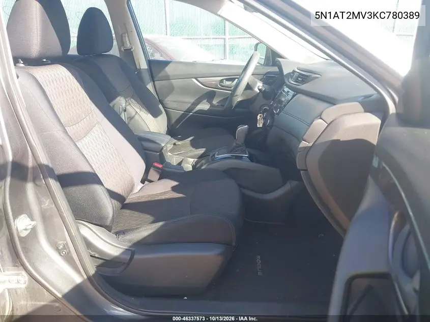 2019 NISSAN ROGUE VIN 5N1AT2MV3KC780389 — фото 5