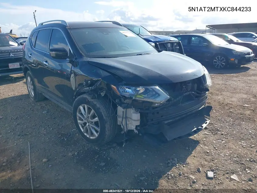 NISSAN ROGUE 2019, VIN 5N1AT2MTXKC844233