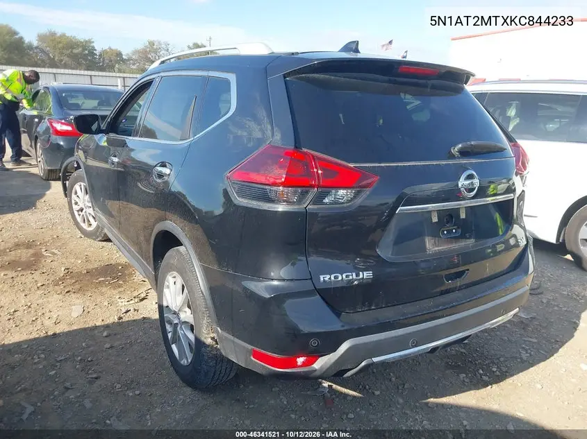 2019 NISSAN ROGUE VIN 5N1AT2MTXKC844233 — фото 3