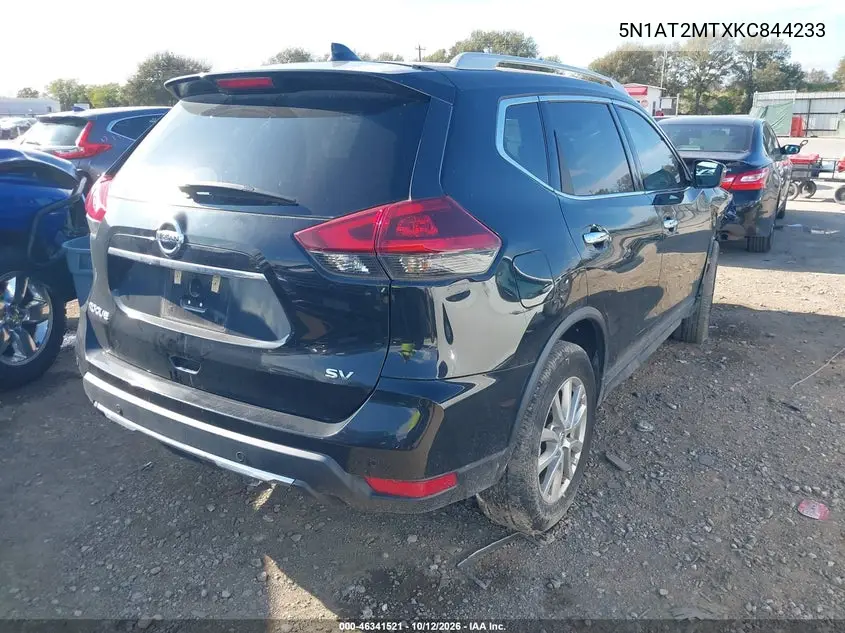 2019 NISSAN ROGUE VIN 5N1AT2MTXKC844233 — фото 4