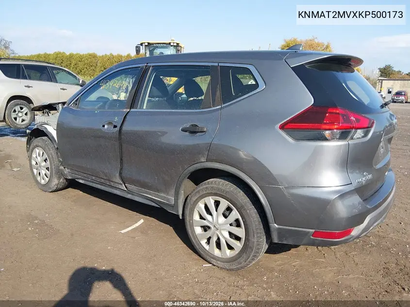 2019 NISSAN ROGUE VIN KNMAT2MVXKP500173 — фото 3