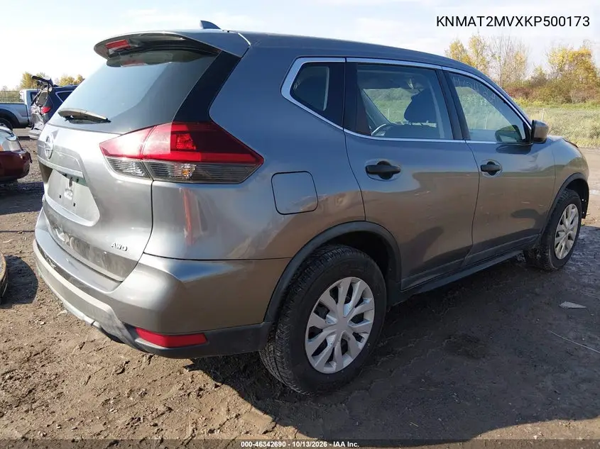 2019 NISSAN ROGUE VIN KNMAT2MVXKP500173 — фото 4