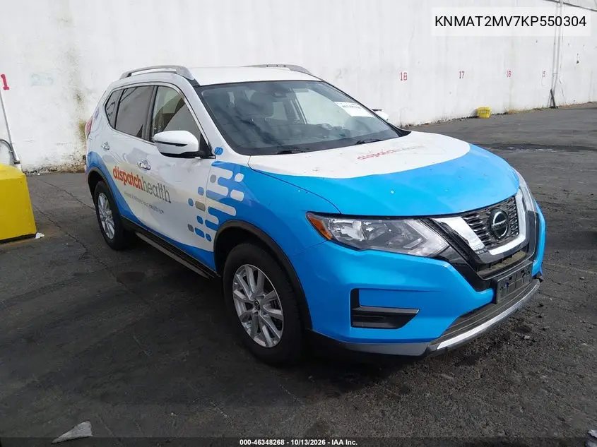 NISSAN ROGUE 2019, VIN KNMAT2MV7KP550304