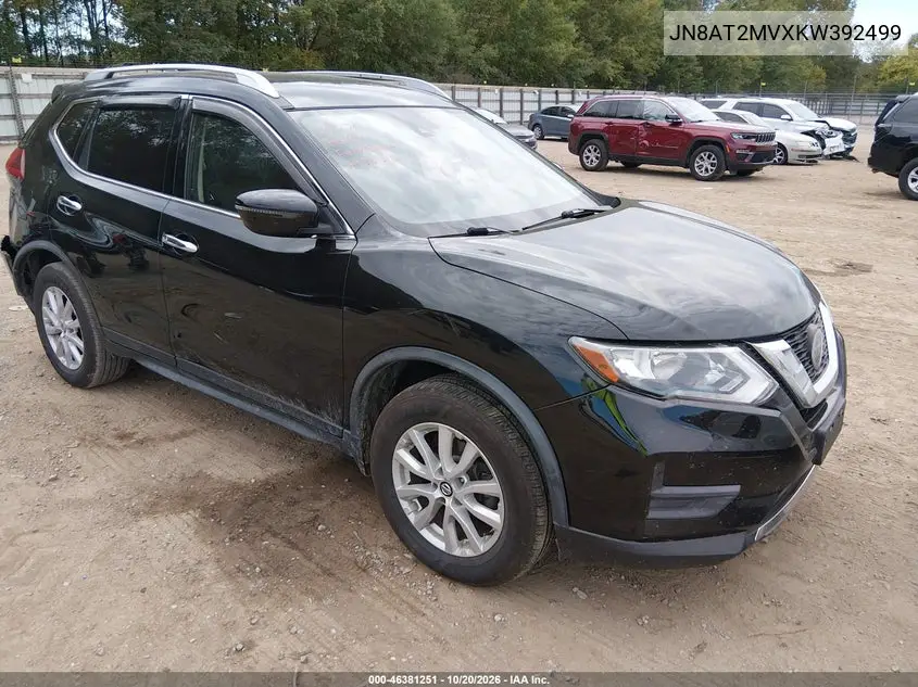 NISSAN ROGUE 2019, VIN JN8AT2MVXKW392499