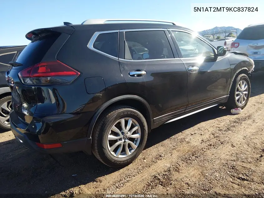 2019 NISSAN ROGUE VIN 5N1AT2MT9KC837824 — фото 4