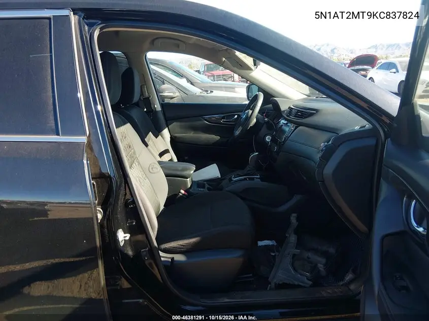 2019 NISSAN ROGUE VIN 5N1AT2MT9KC837824 — фото 5