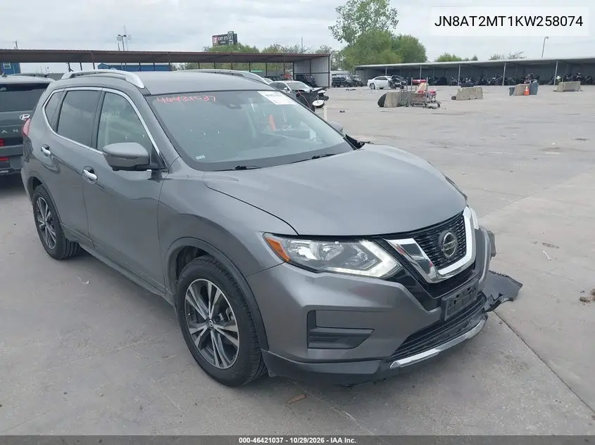 NISSAN ROGUE 2019, VIN JN8AT2MT1KW258074