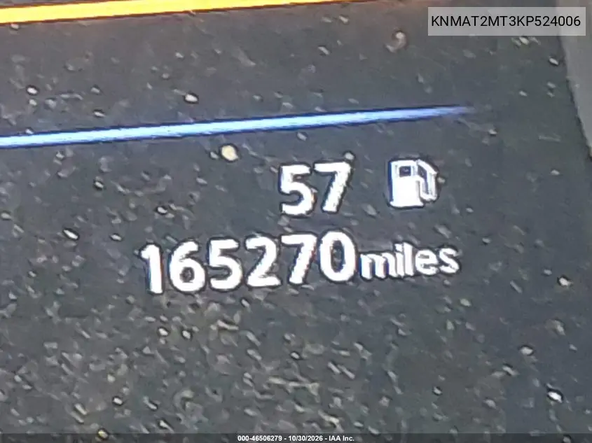 2019 NISSAN ROGUE VIN KNMAT2MT3KP524006 — фото 15