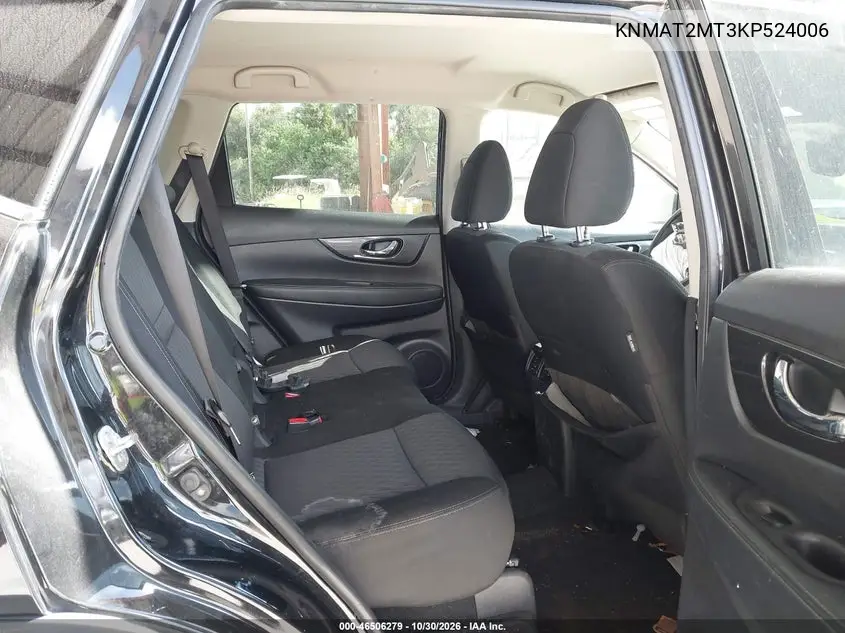2019 NISSAN ROGUE VIN KNMAT2MT3KP524006 — фото 8