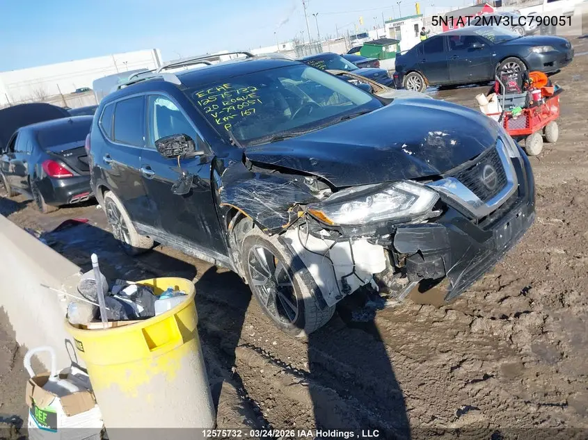 NISSAN ROGUE 2020, VIN 5N1AT2MV3LC790051