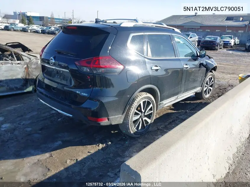 2020 NISSAN ROGUE VIN 5N1AT2MV3LC790051 — фото 4