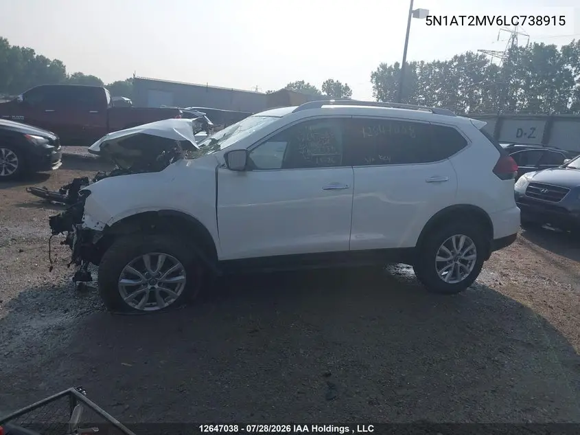 2020 NISSAN ROGUE VIN 5N1AT2MV6LC738915 — фото 14