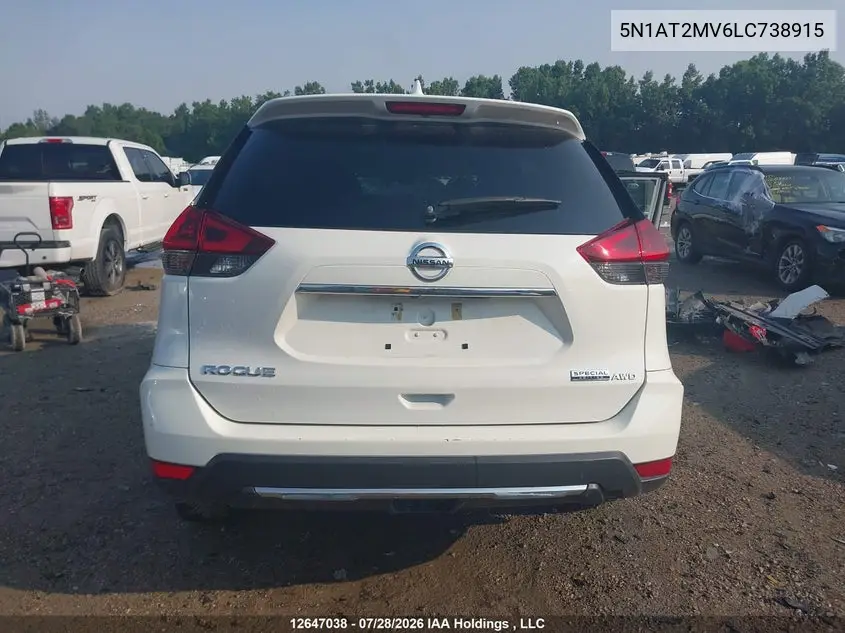2020 NISSAN ROGUE VIN 5N1AT2MV6LC738915 — фото 16