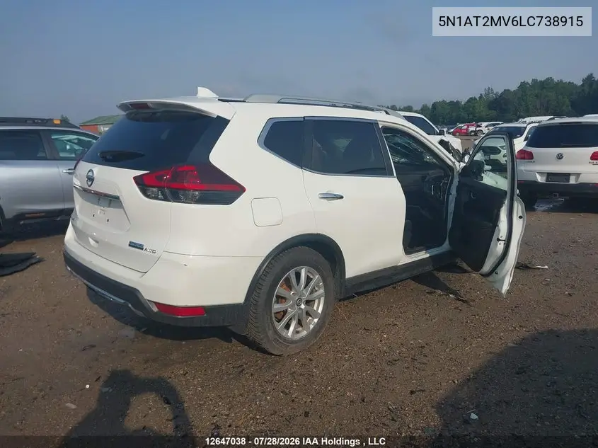 2020 NISSAN ROGUE VIN 5N1AT2MV6LC738915 — фото 4
