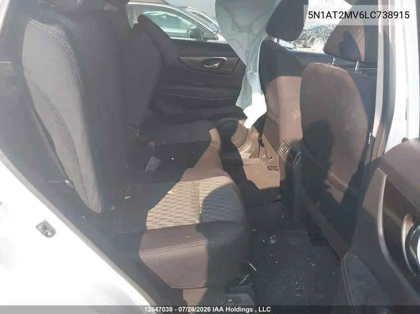 2020 NISSAN ROGUE VIN 5N1AT2MV6LC738915 — фото 8