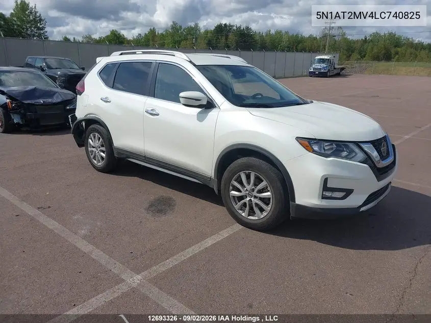 NISSAN ROGUE 2020, VIN 5N1AT2MV4LC740825