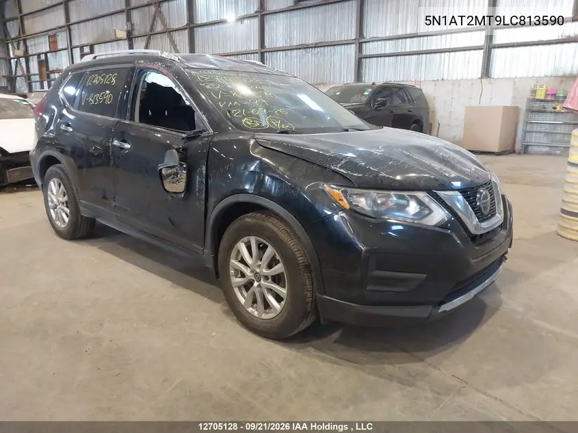 NISSAN ROGUE 2020, VIN 5N1AT2MT9LC813590