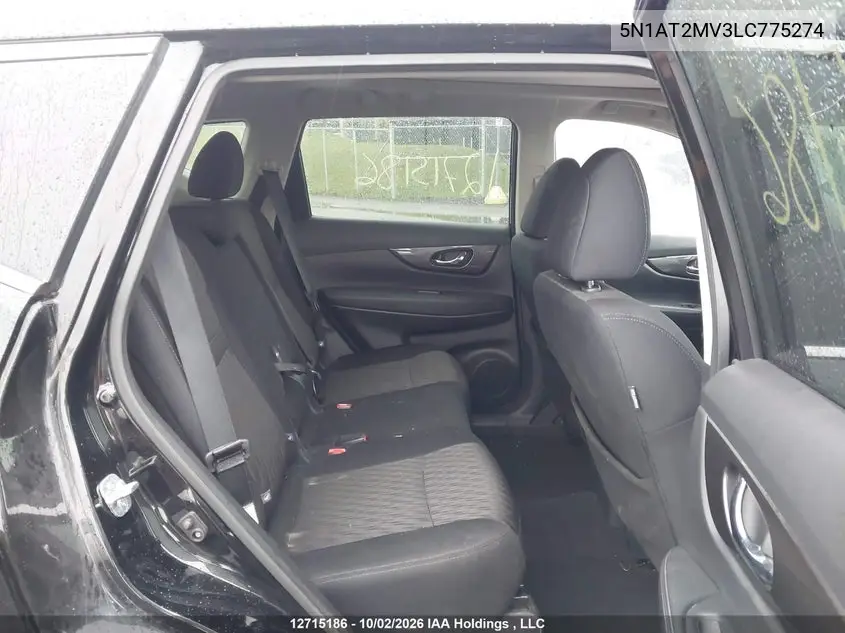 2020 NISSAN ROGUE VIN 5N1AT2MV3LC775274 — фото 8