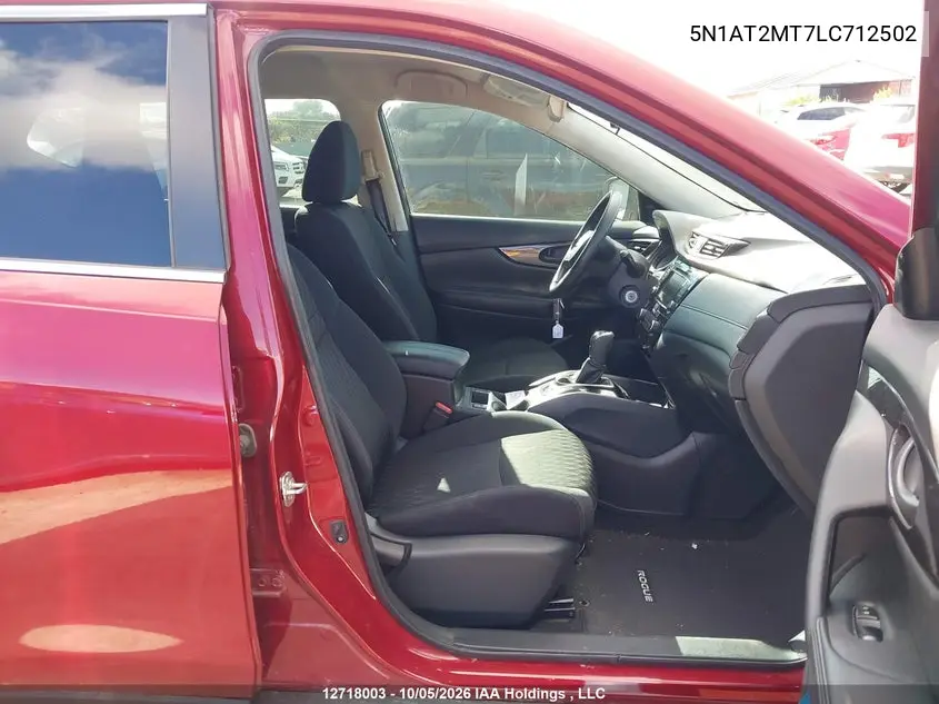 2020 NISSAN ROGUE VIN 5N1AT2MT7LC712502 — фото 5