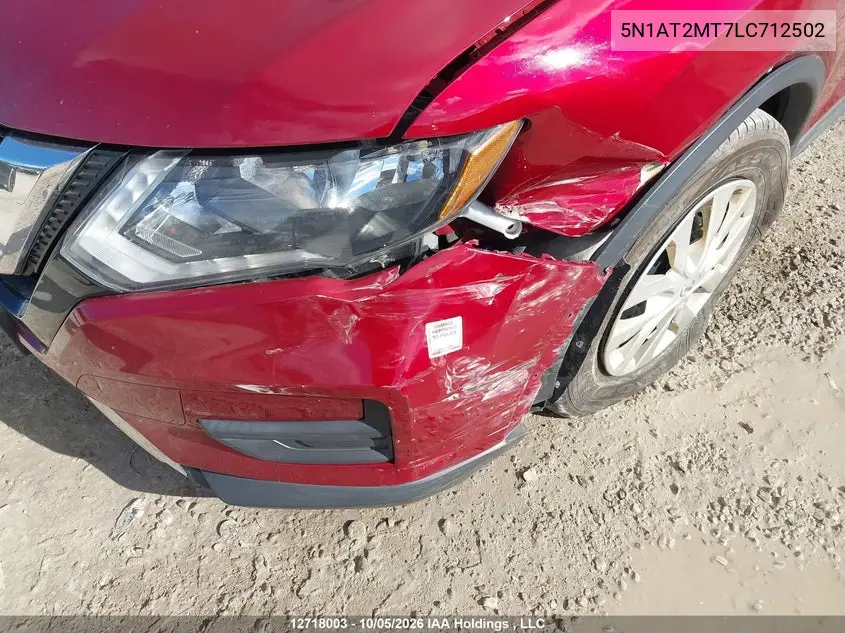 2020 NISSAN ROGUE VIN 5N1AT2MT7LC712502 — фото 6
