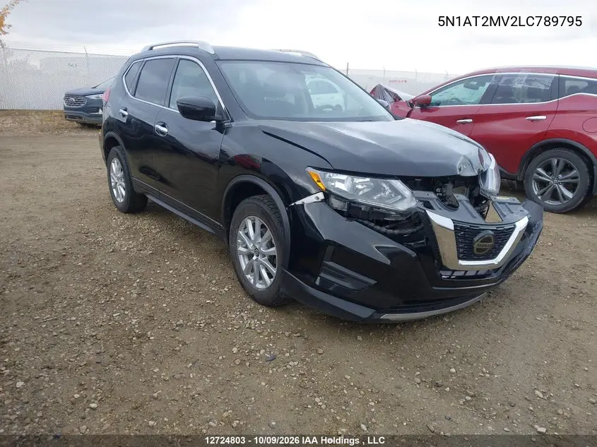NISSAN ROGUE 2020, VIN 5N1AT2MV2LC789795
