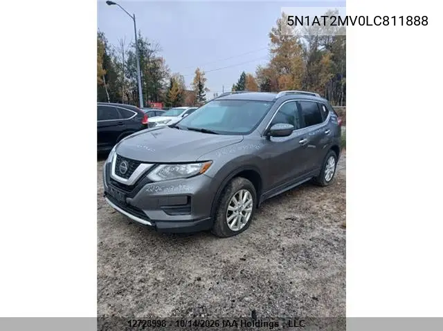 2020 NISSAN ROGUE VIN 5N1AT2MV0LC811888 — фото 2
