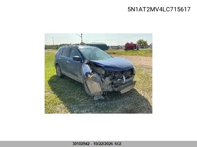 NISSAN ROGUE 2020, VIN 5N1AT2MV4LC715617