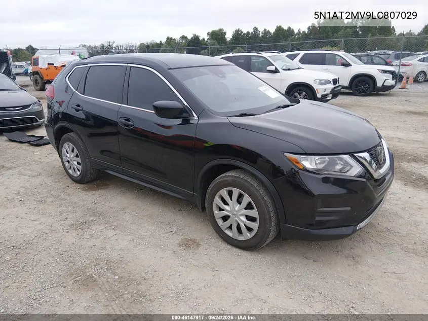 NISSAN ROGUE 2020, VIN 5N1AT2MV9LC807029
