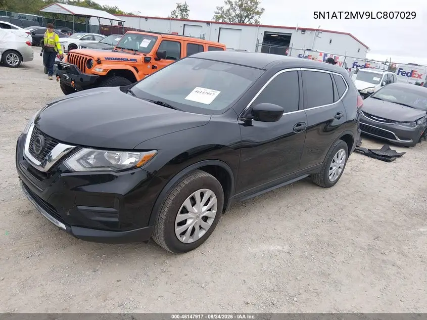 2020 NISSAN ROGUE VIN 5N1AT2MV9LC807029 — фото 2