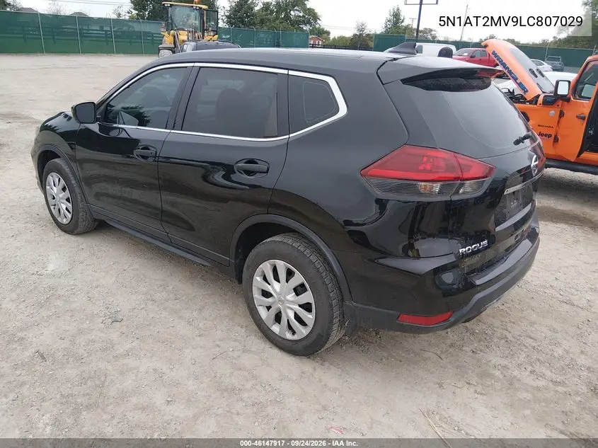 2020 NISSAN ROGUE VIN 5N1AT2MV9LC807029 — фото 3