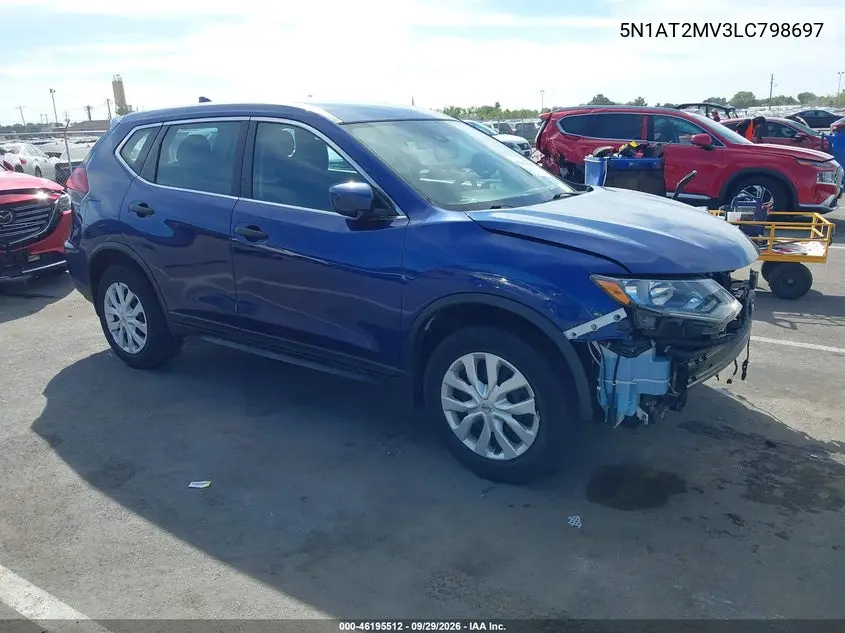 NISSAN ROGUE 2020, VIN 5N1AT2MV3LC798697