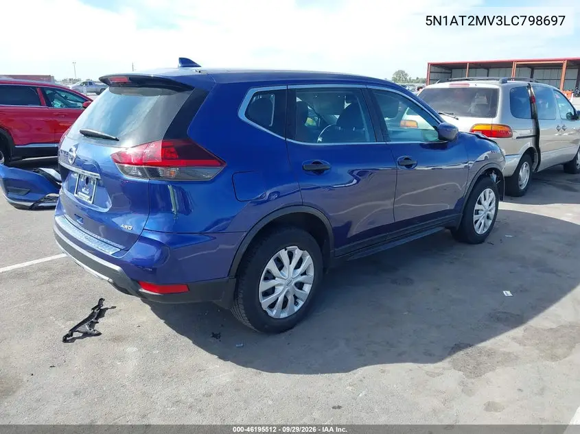 2020 NISSAN ROGUE VIN 5N1AT2MV3LC798697 — фото 4