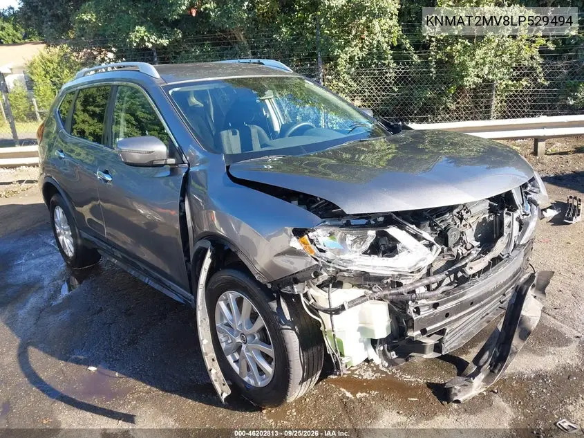 NISSAN ROGUE 2020, VIN KNMAT2MV8LP529494