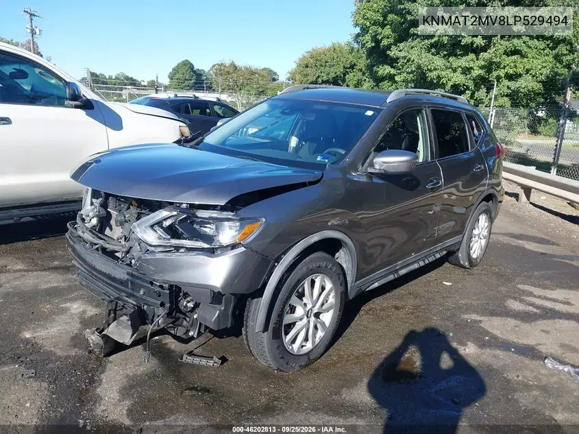 2020 NISSAN ROGUE VIN KNMAT2MV8LP529494 — фото 2
