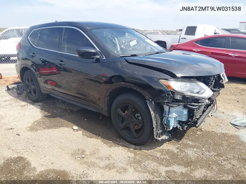 NISSAN ROGUE 2020, VIN JN8AT2MT9LW031538