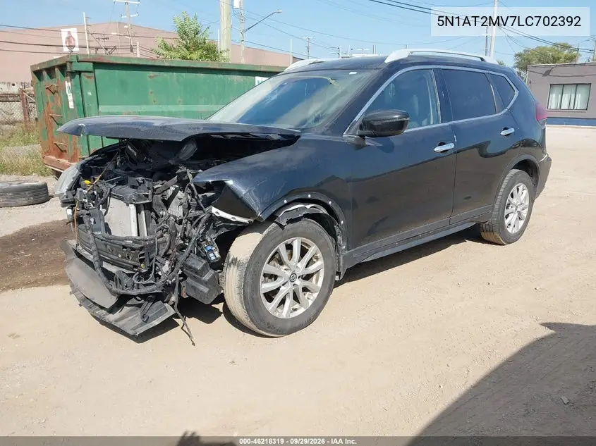 2020 NISSAN ROGUE VIN 5N1AT2MV7LC702392 — фото 2