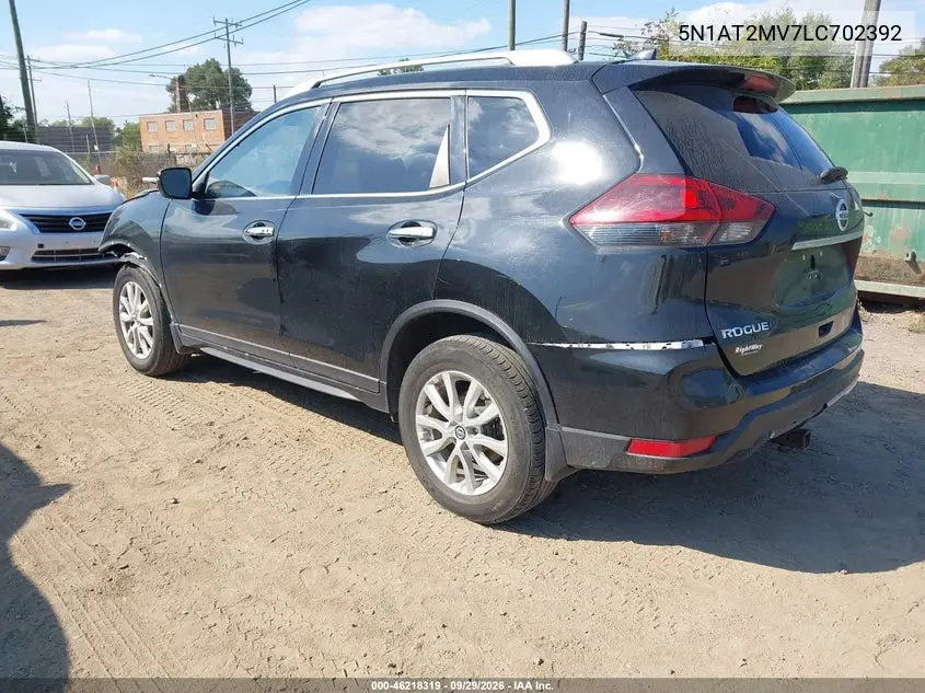 2020 NISSAN ROGUE VIN 5N1AT2MV7LC702392 — фото 3