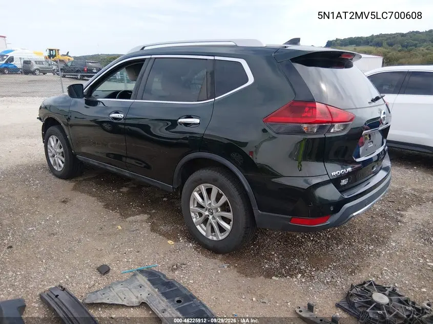 2020 NISSAN ROGUE VIN 5N1AT2MV5LC700608 — фото 3