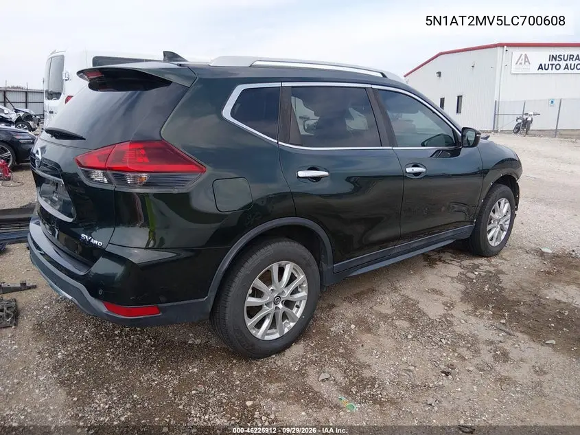 2020 NISSAN ROGUE VIN 5N1AT2MV5LC700608 — фото 4
