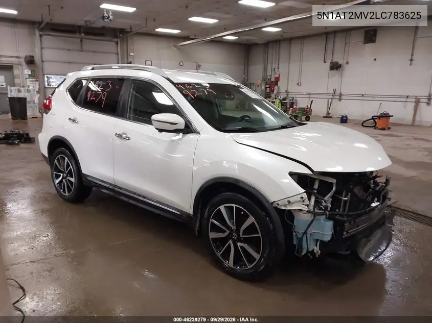 NISSAN ROGUE 2020, VIN 5N1AT2MV2LC783625