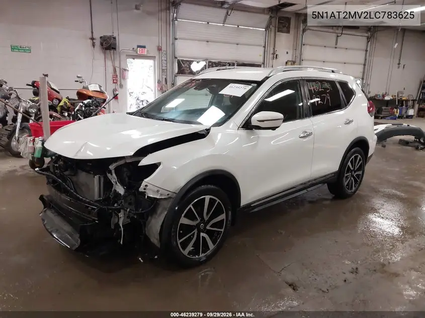 2020 NISSAN ROGUE VIN 5N1AT2MV2LC783625 — фото 2