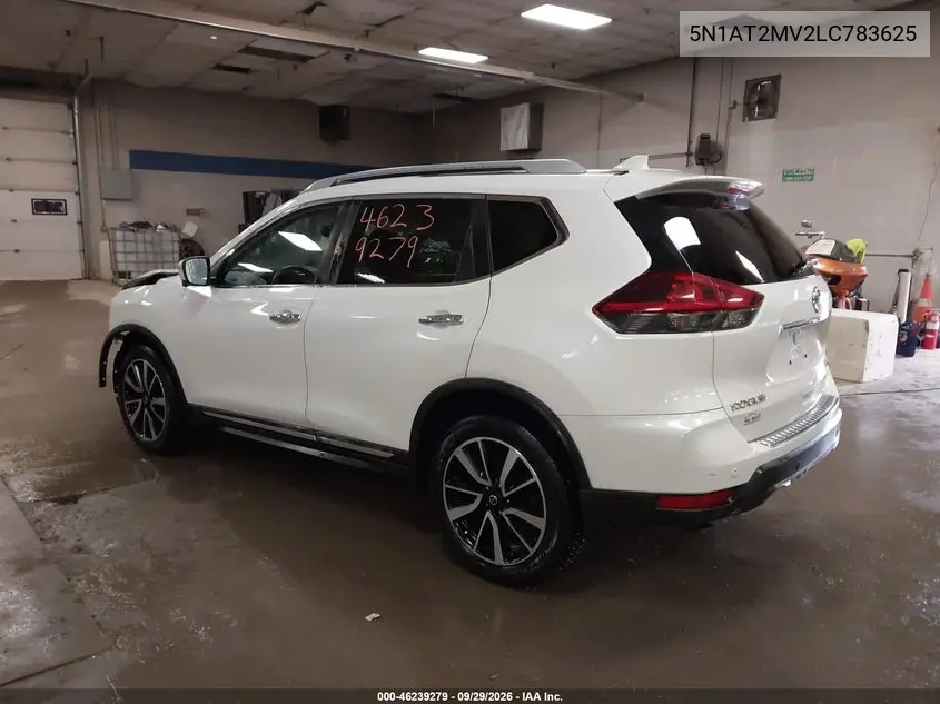 2020 NISSAN ROGUE VIN 5N1AT2MV2LC783625 — фото 3