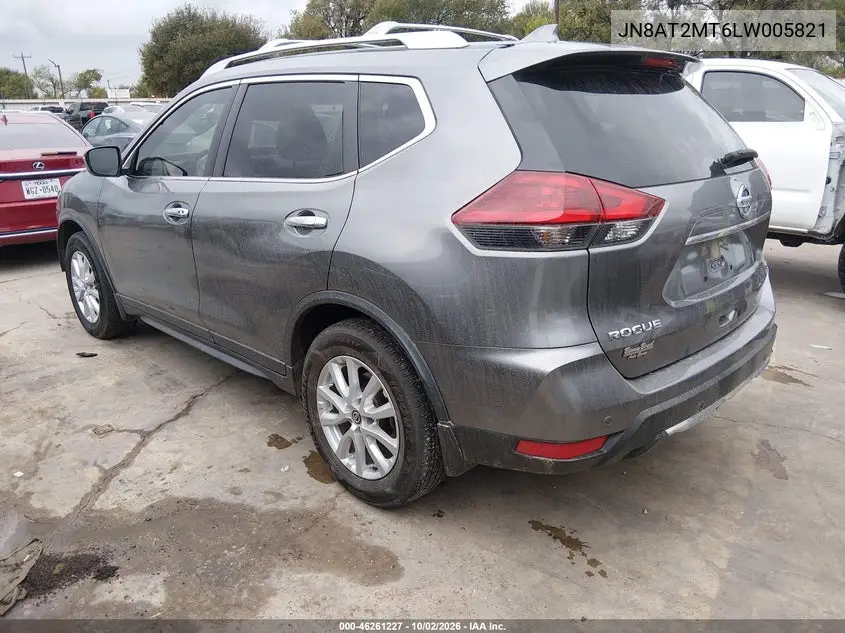 NISSAN ROGUE 2020, VIN JN8AT2MT6LW005821