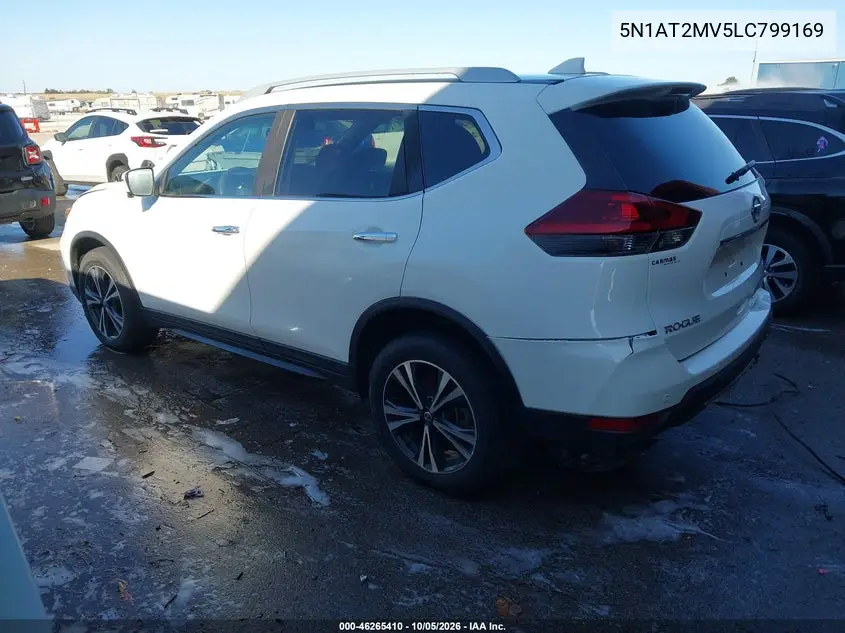 2020 NISSAN ROGUE VIN 5N1AT2MV5LC799169 — фото 3