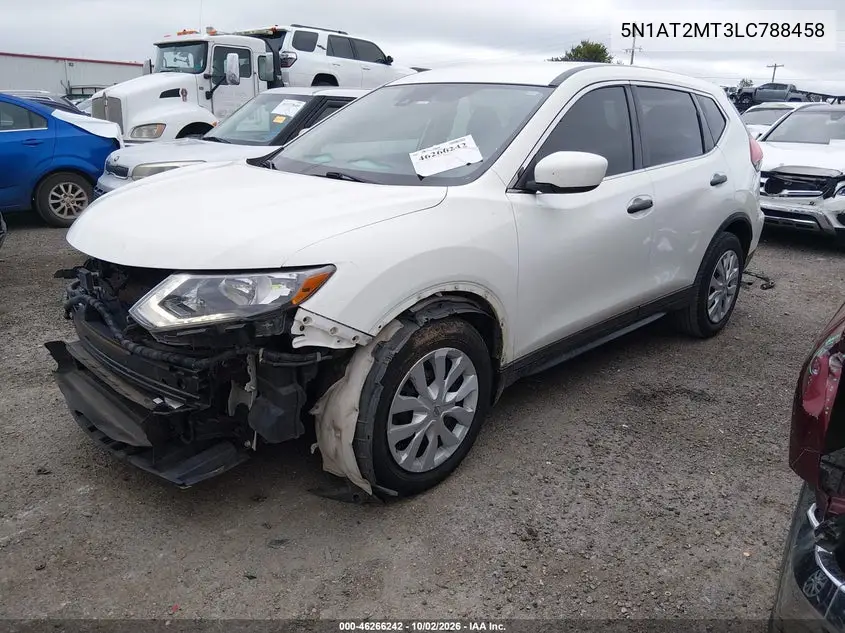 2020 NISSAN ROGUE VIN 5N1AT2MT3LC788458 — фото 2