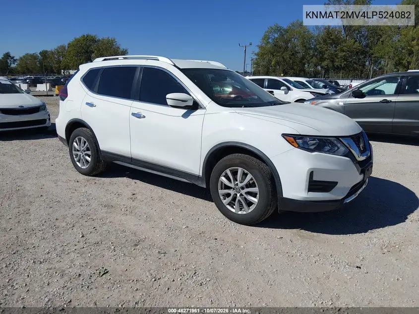 NISSAN ROGUE 2020, VIN KNMAT2MV4LP524082