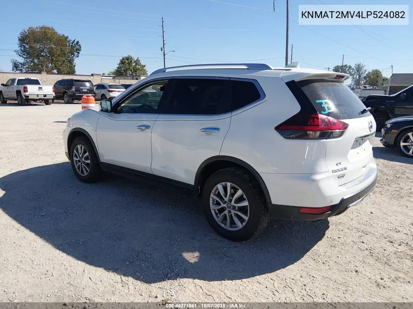 2020 NISSAN ROGUE VIN KNMAT2MV4LP524082 — фото 3