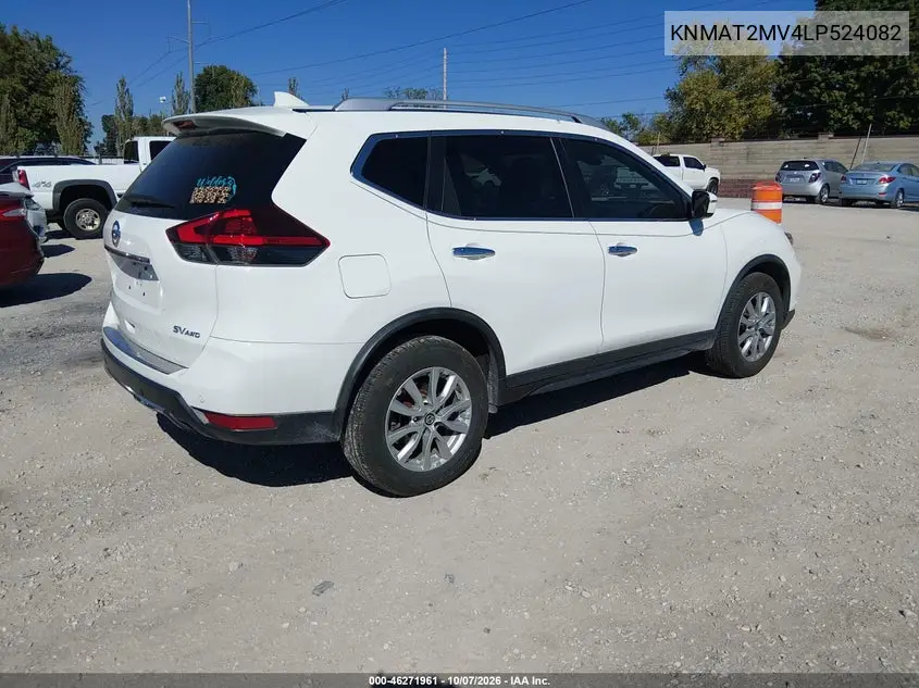 2020 NISSAN ROGUE VIN KNMAT2MV4LP524082 — фото 4