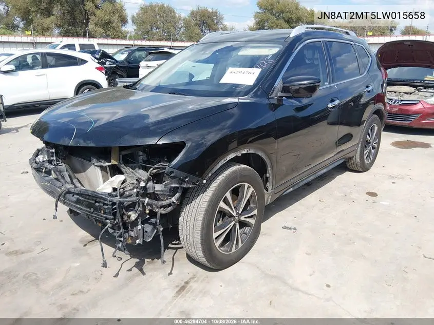 2020 NISSAN ROGUE VIN JN8AT2MT5LW015658 — фото 2